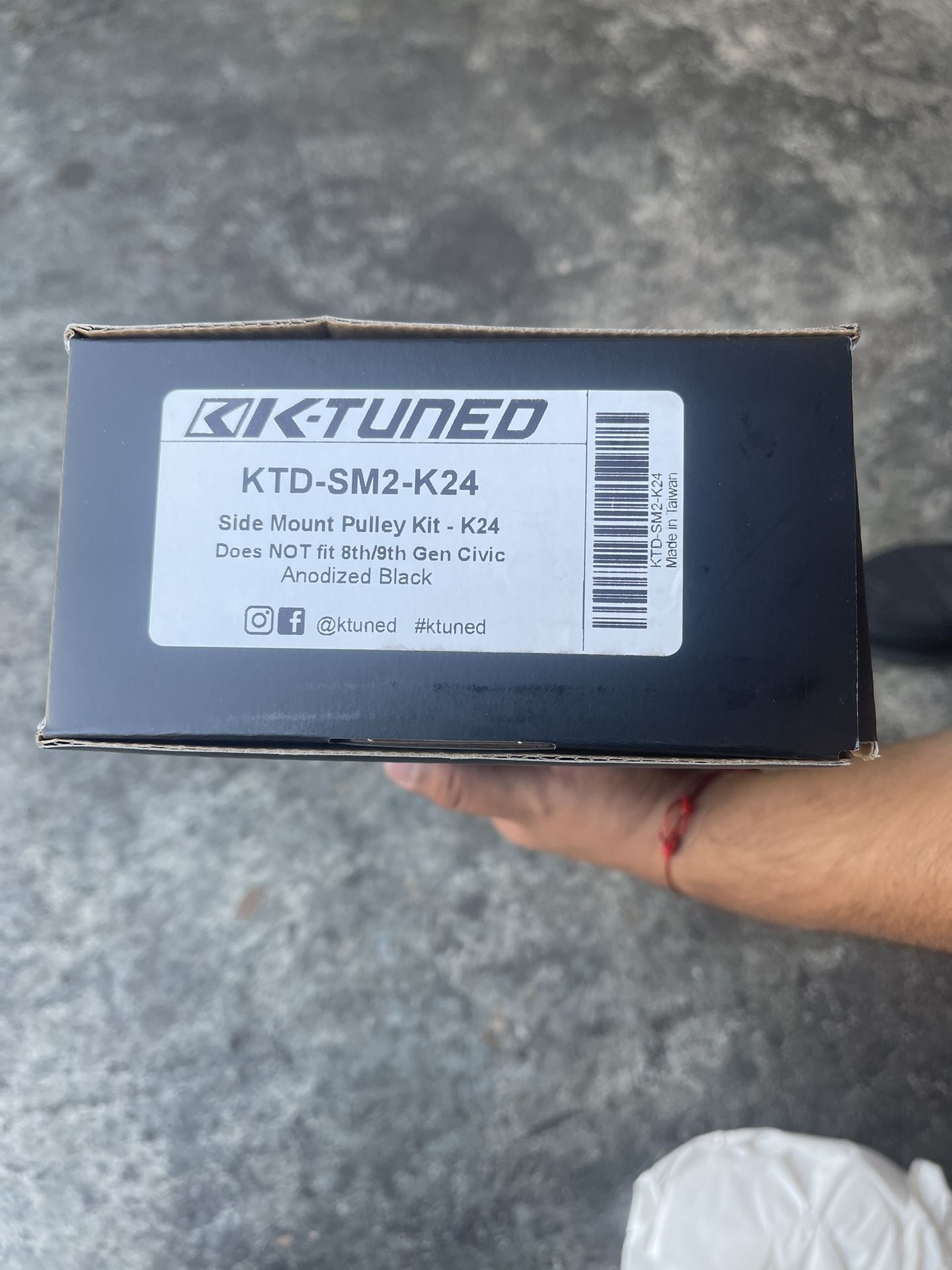 K Tuned Ktd-sm2-k24 Side Mount Pulley New
