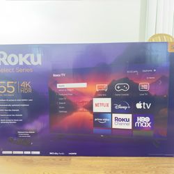 55 Inch Roku 4 K HDR