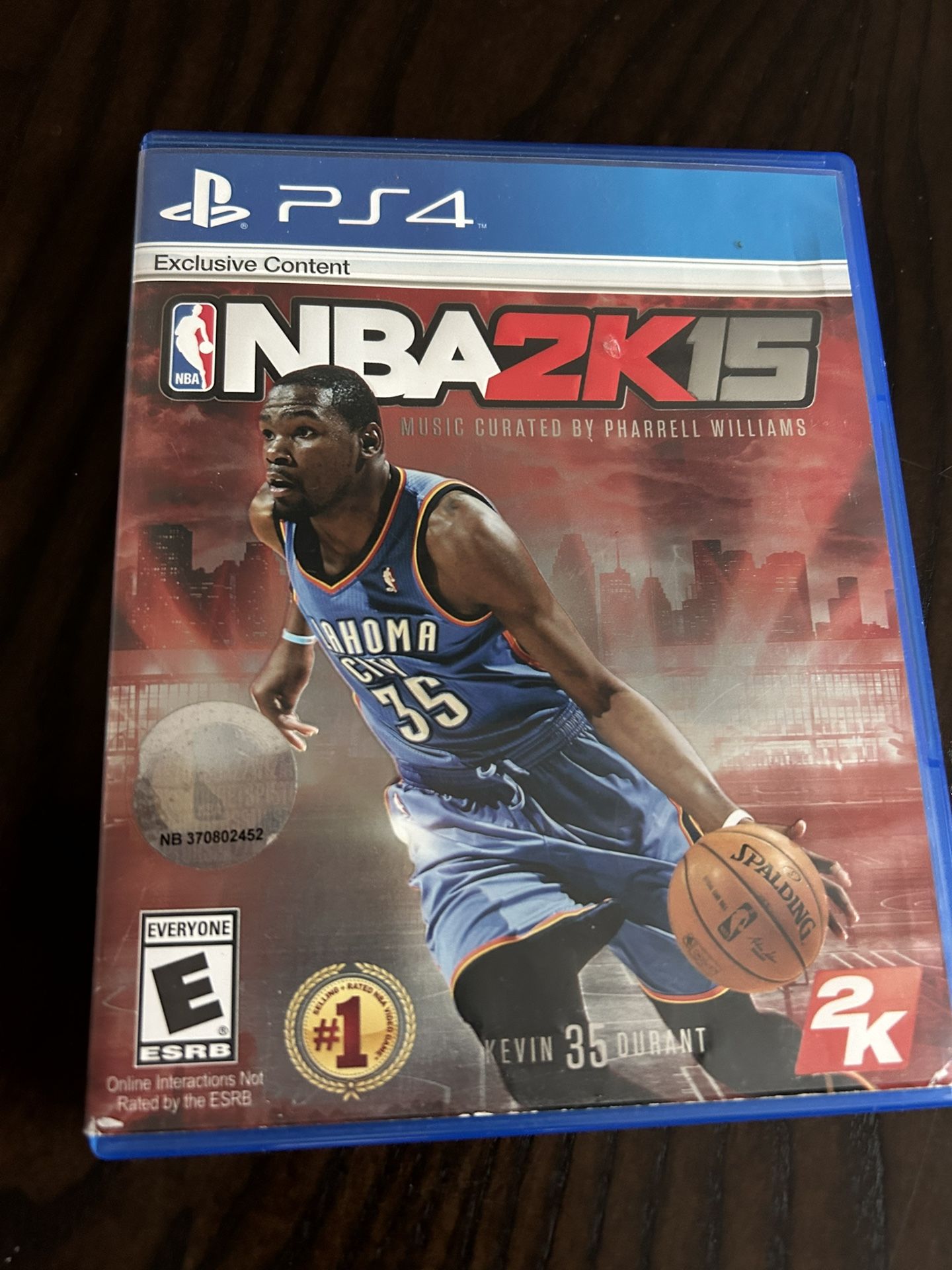 NBA 2K15 (Sony PlayStation 4 PS4, 2014) Complete CIB
