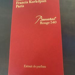 Baccarat Rouge 540 Extrait 6.8 Fl oz - New w/ Receipt 