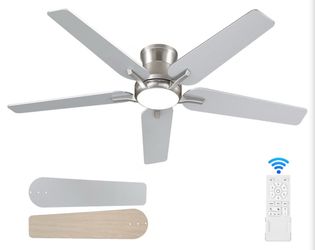 52-inch Ceiling Fan w/ LED Light & 6 Speed Remote