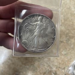 1986 American Eagle 1 Oz 1st Year 