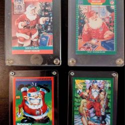 Vintage Santa Claus Card Lot