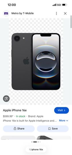 iPhone 16 e