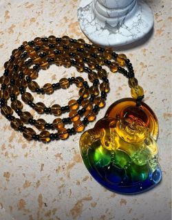Buddha multicolor crystal