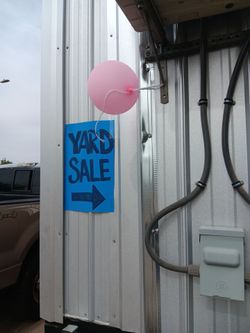 🌞"Follow the Pink Balloons" YARD SALE — THIS SAT & SUN  [May 16th and 17th]