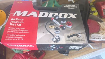 Maddox radiator pressure test kit