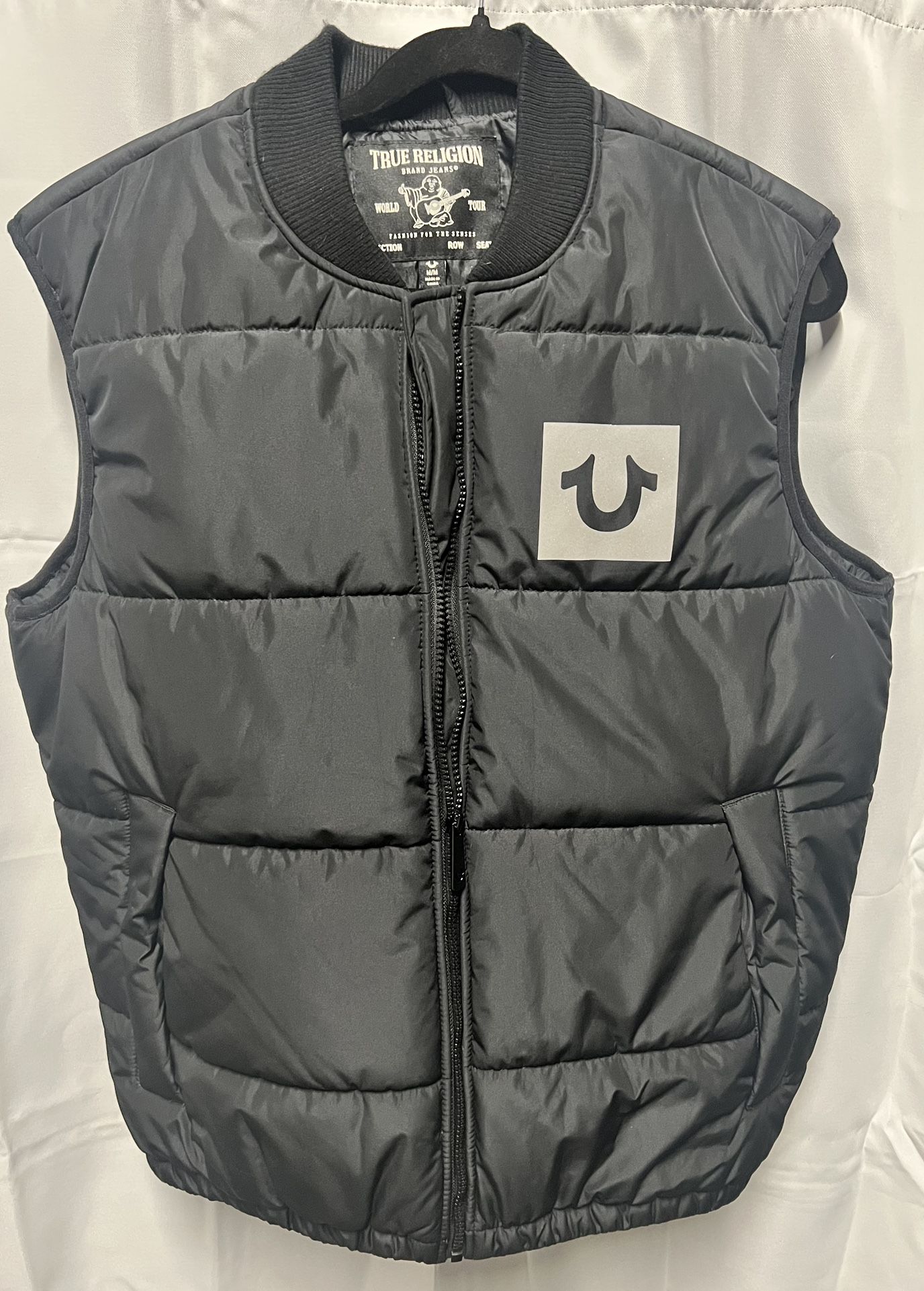 TRUE RELIGION PUFFER VEST MEN’S LIKE NEW MEDIUM