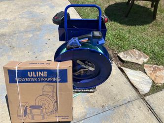 Electric strap machine