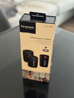 Saramonic Blink500 B2 2-Person Digital Camera-Mount Wireless Omni Lavalier Microphone System (2.4 GHz)
