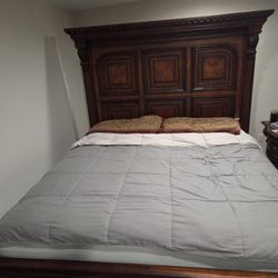 Wood Antique Bedroom SET