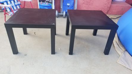 Black tables