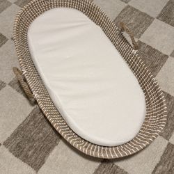 Seagrass Baby Changing Basket 