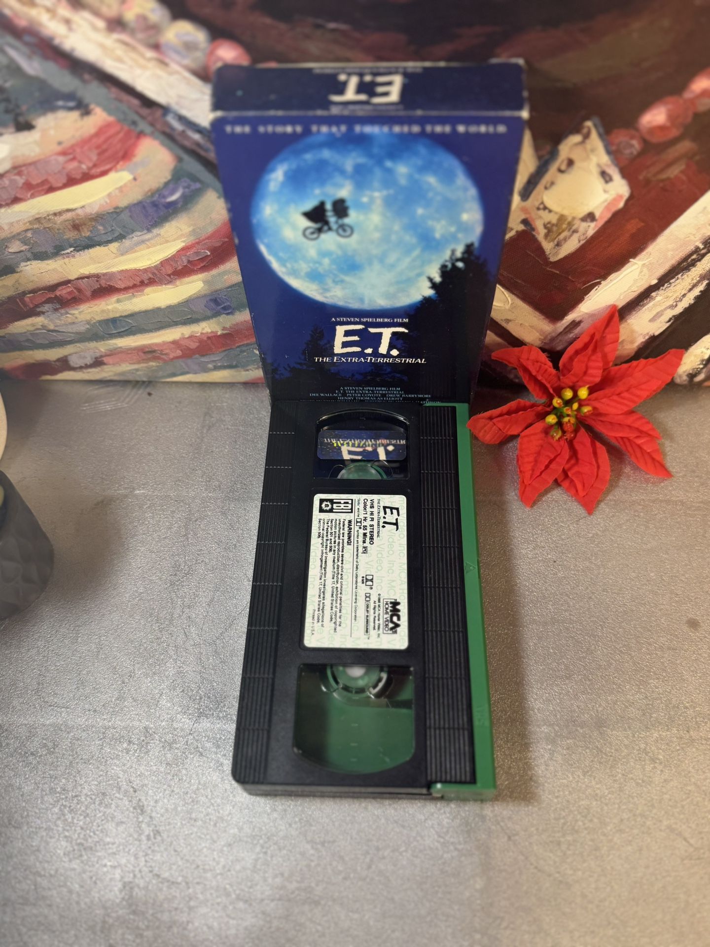 E.T VHS Tape