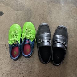 Kids Soccer Shoes & Dress Shoes - $8 Deal