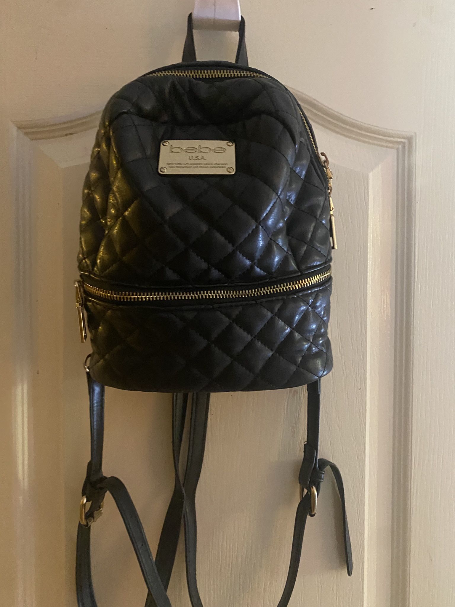 Bebe, backpack purse 