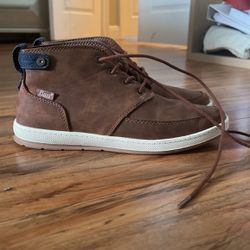 G.h. Bass & Co Mens Sonoma 2 Wx B Chukka Boots Brown White Ankle Lace Up Size 8