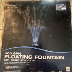 400 GPH FLOATING FOUNTAIN