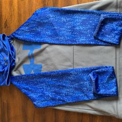 Blue And Gray Under Armour Hoodie 