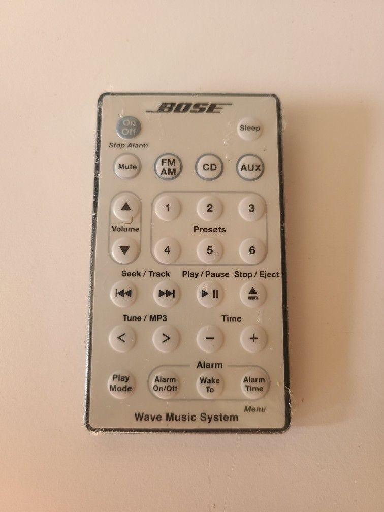 New Old Stock Bose-Wave Music System Remote Control For AWRCC1 AWRCC2
