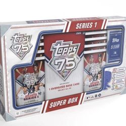 Topps 2026 Series 1 Super Box Sealed Brand New!
