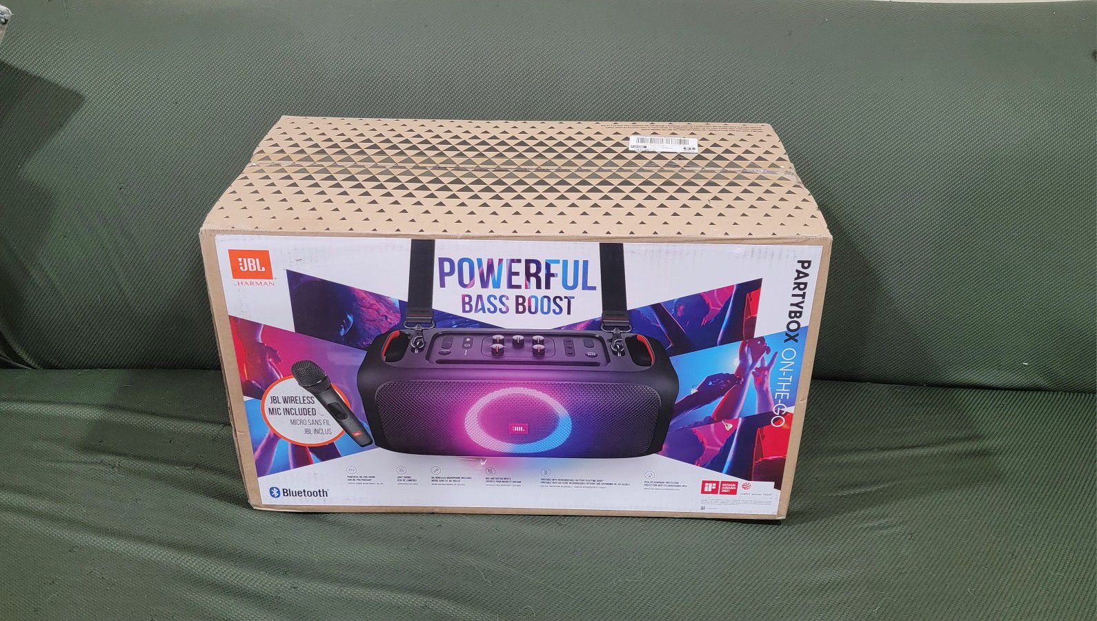 JBL Party Box On-the-Go Bluetooth Speaker - NEW! 🔥🎤🔥