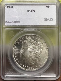 1880-S Morgan Silver Dollar