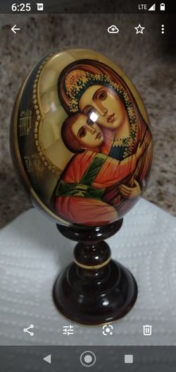 ABSOLUTELY BEAUTIFUL RUSSIAN RELIGIOUS DECOR $125.