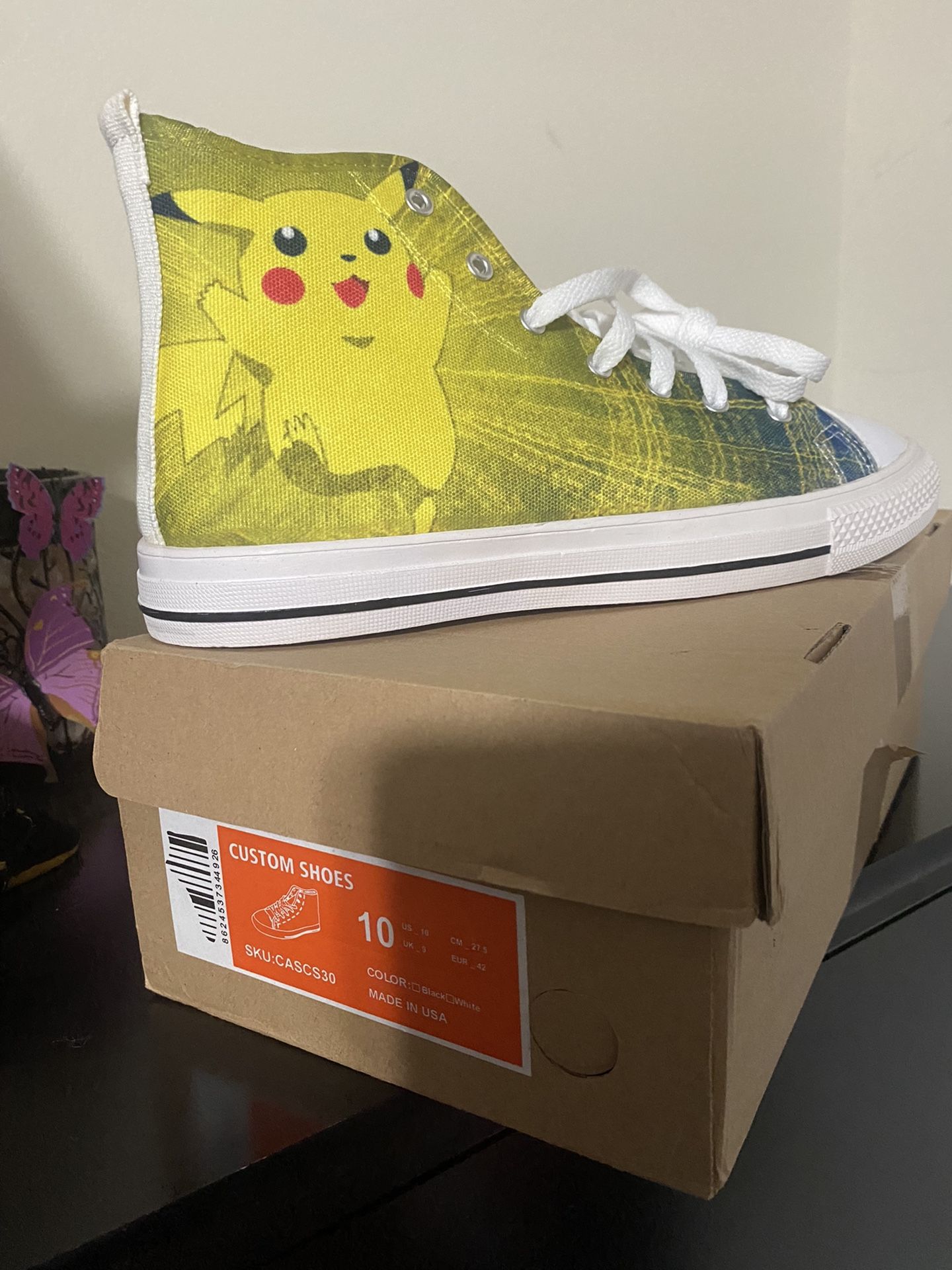 Pikachu Sneakers w/wo Shirt