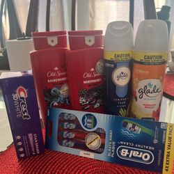 Body Wash & Toothpaste 