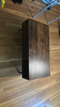 Dark Brown Wood Coffee Table