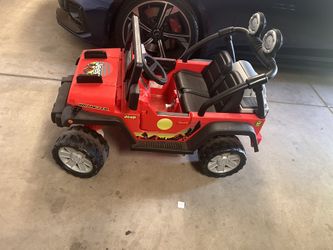 Power wheels jeep