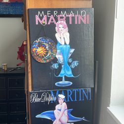 Pintura de martini las. Dos