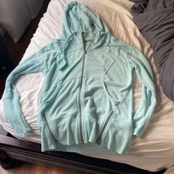 Zella Brand Aqua Hoodie Very Comfy Size Small