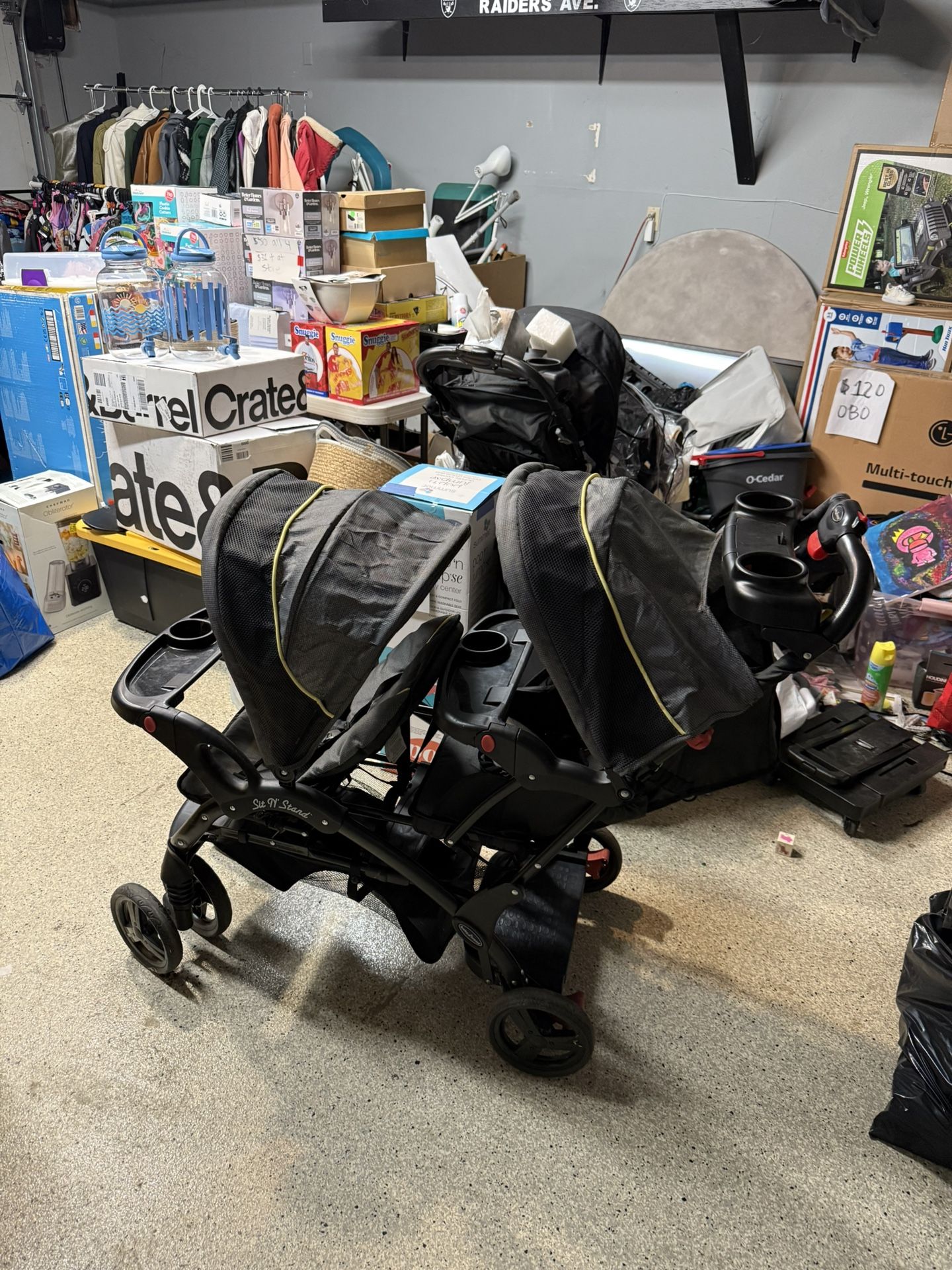 Baby Trent Double Stroller