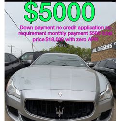 2016 Maserati No Credit Application No Requirement