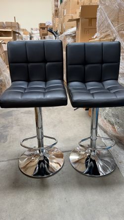 Adjustable bar stool , set of 2