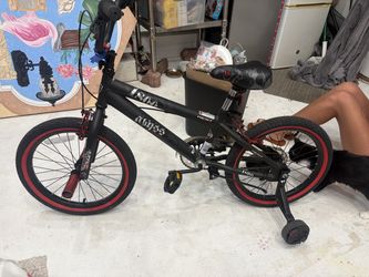 18" Kent Bicycle Abyss Freestyle BMX Bicycle, Fits Riders 3'2"-4'2", Gray, Child, Unisex