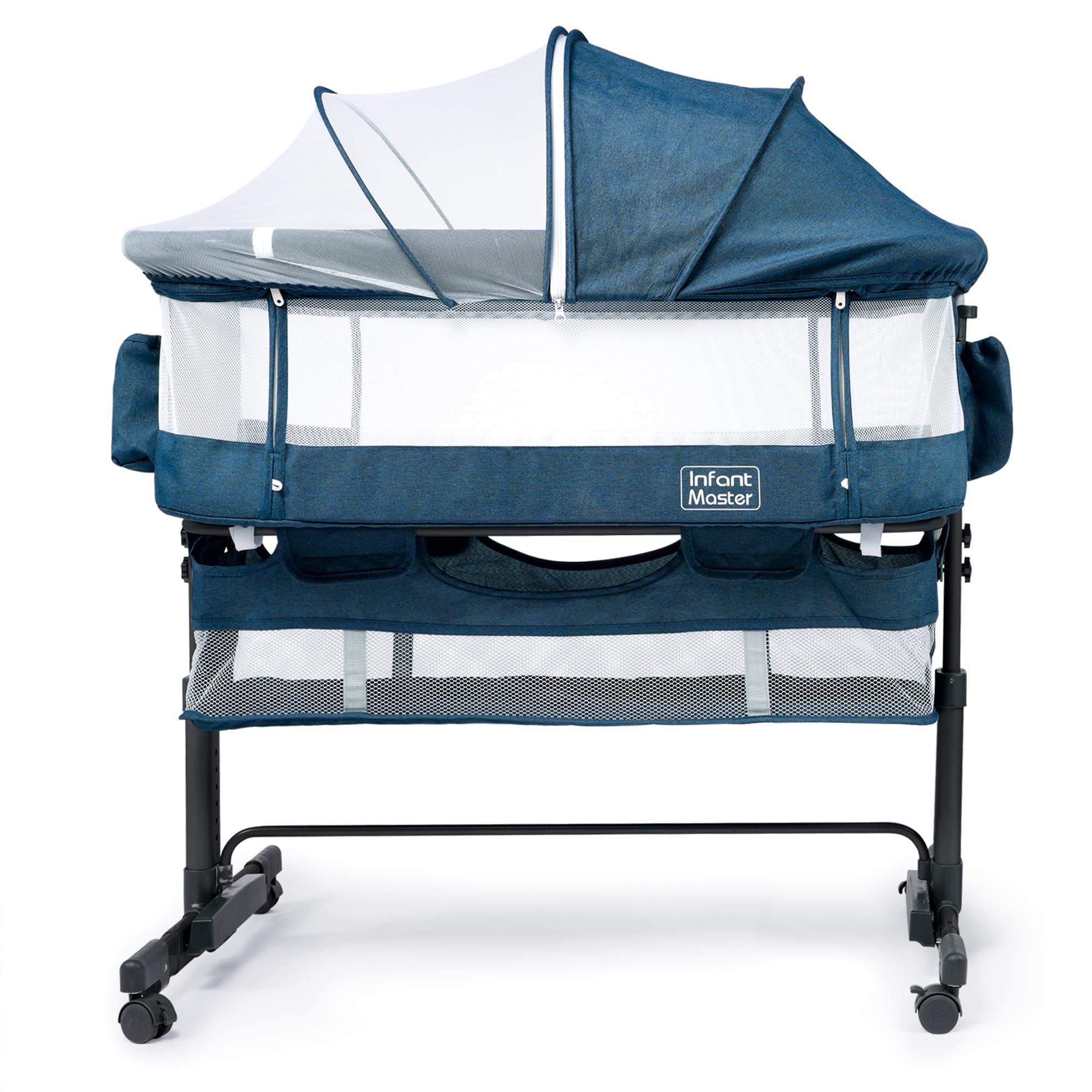 3 In 1 Baby Bassinet, Infant Master Bedside Sleeper For Baby