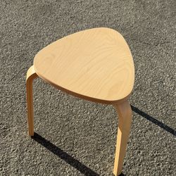 Wood Stool From IKEA 