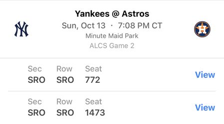 ALCS GAME 2 Astros