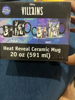 Disney Villains Color Changing Cup