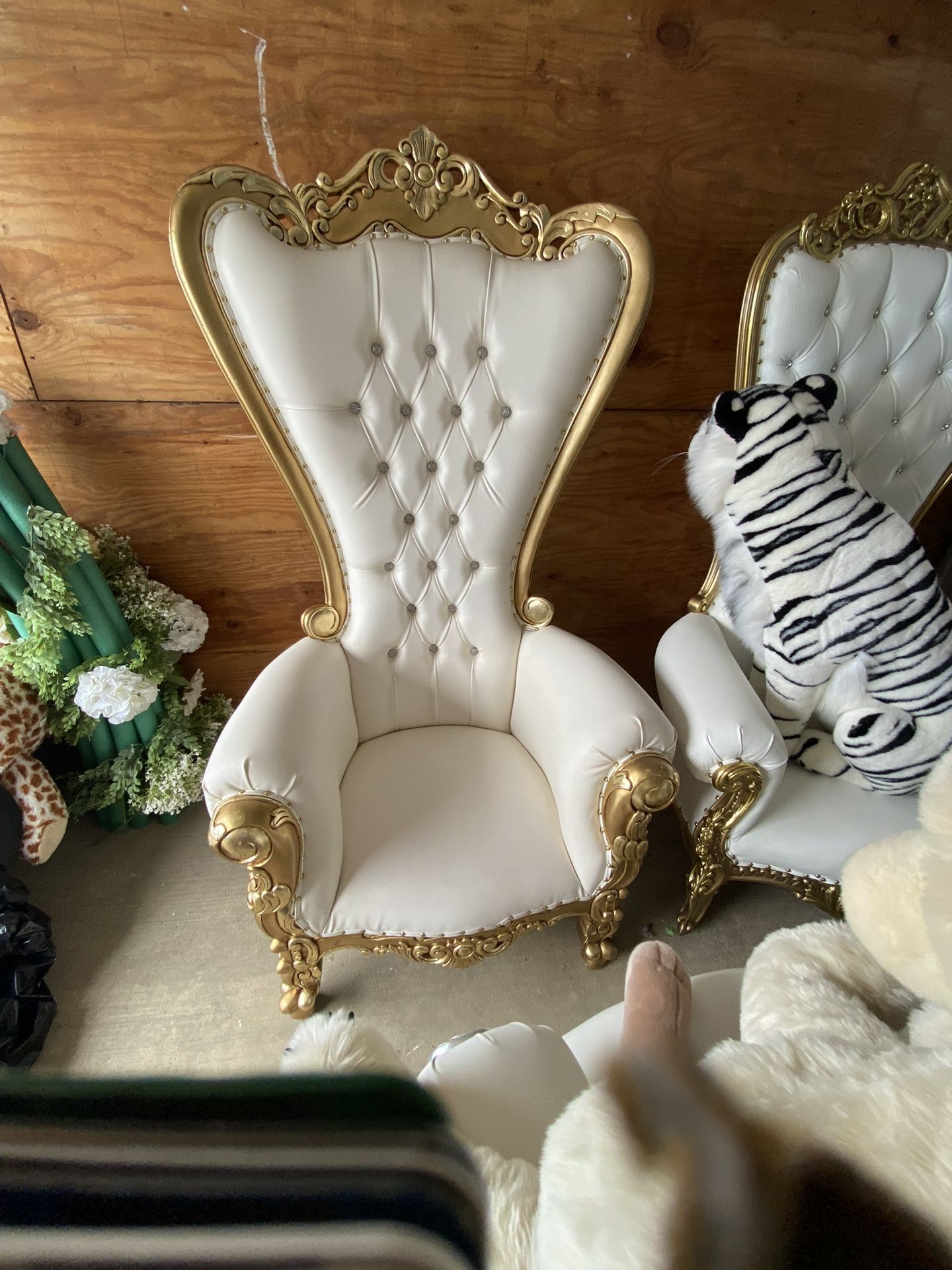 Gold Throne Chair For Sale