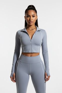 Gray yoga set