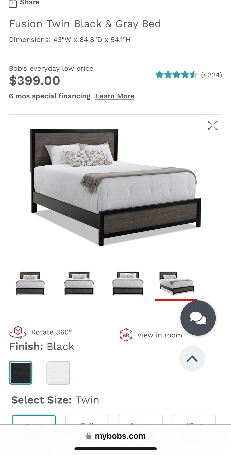 Twin Bed Frame