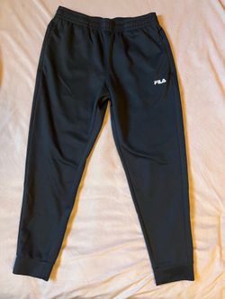 Black sweatpants- FILA