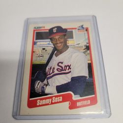 Sammy Sosa  Rookie Card Baseball 