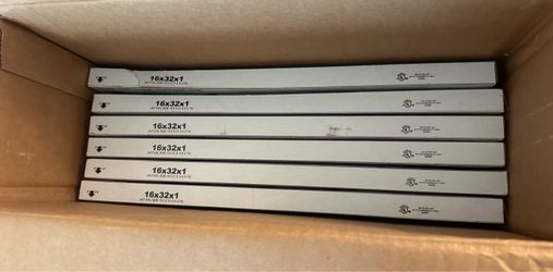 AC / Furnace Air Filters - 16” x 32” x 1”