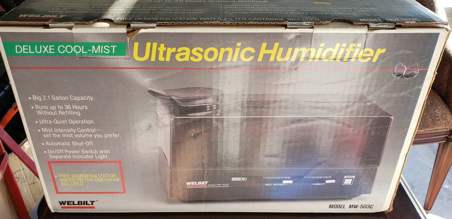 Ultrasonic Humidifier Welbilt