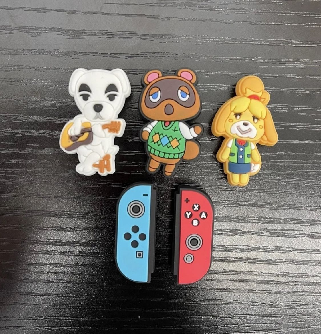 animal crossing Nintendo switch charms Jibbitz Crocs